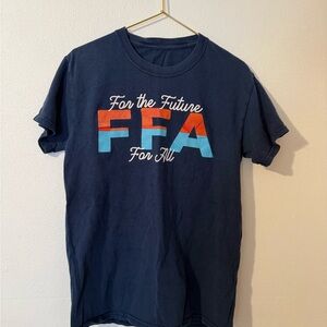 Gildan Navy Blue FFA Graphic Tee